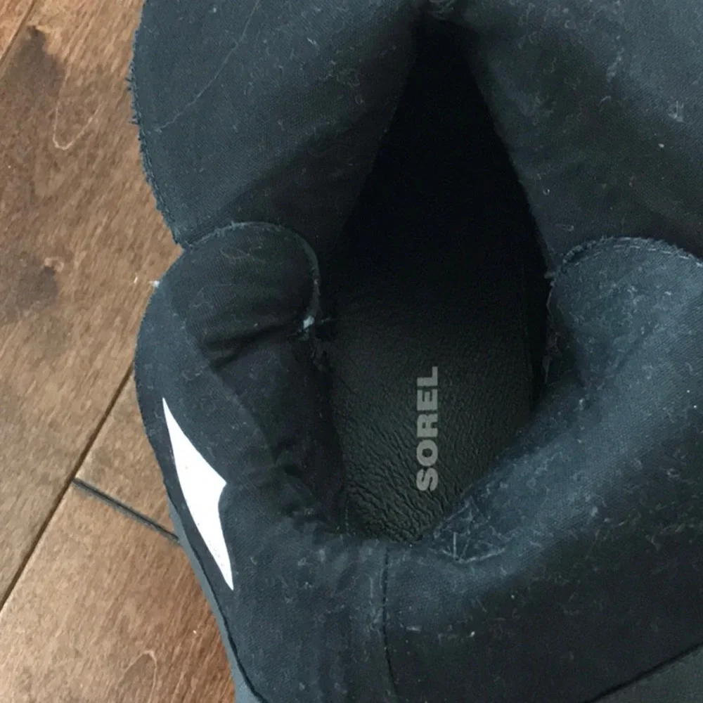 Sorel Phoenix Leather Boots- Black- Size 9.5 - Picture 10 of 10